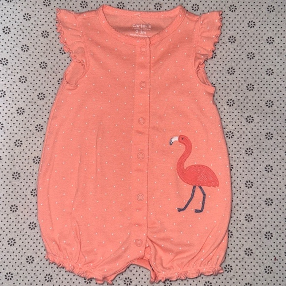 🛍 CUTE LITTLE GIRLS ROMPER SIZE 0-3 MONTHS  🛍